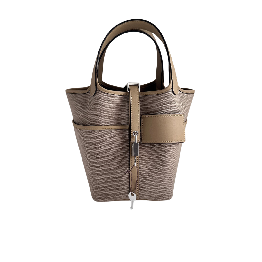 Picotin Cargo 18 Beige Marfa/Poussiere PHW
